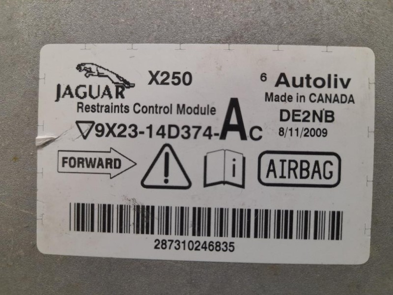 Centralina Air-bag 8X23-14D374-AC Jaguar XF I 2008