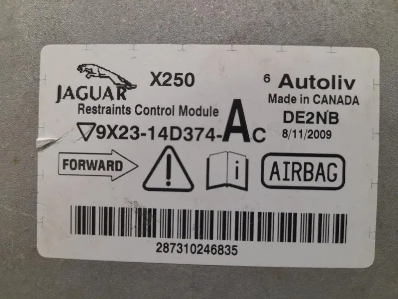 Centralina Air-bag 8X23-14D374-AC Jaguar XF I 2008