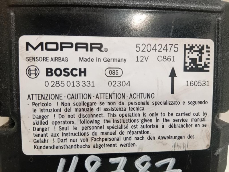 Centralina Air-bag 52042475 Jeep Renegade 2015