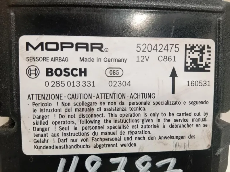 Centralina Air-bag 52042475 Jeep Renegade 2015