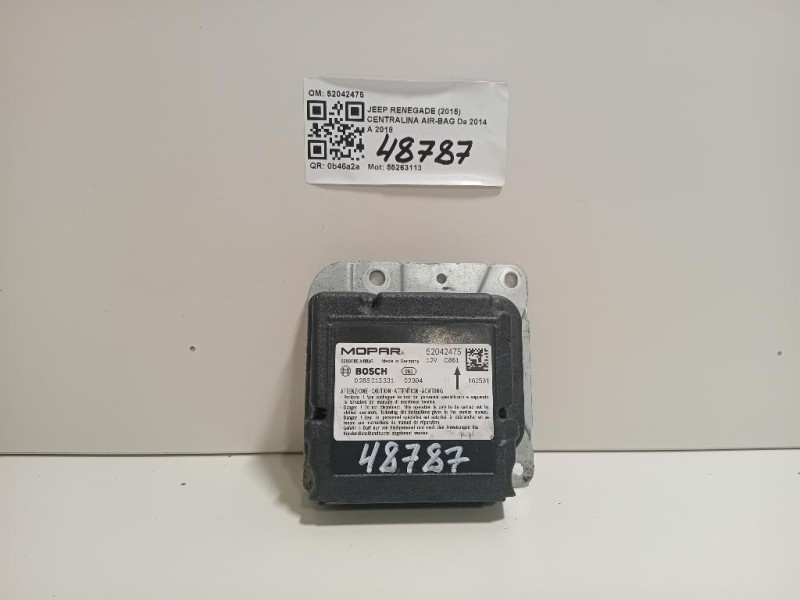 Centralina Air-bag 52042475 Jeep Renegade 2015