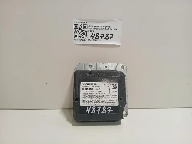 Centralina Air-bag 52042475 Jeep Renegade 2015