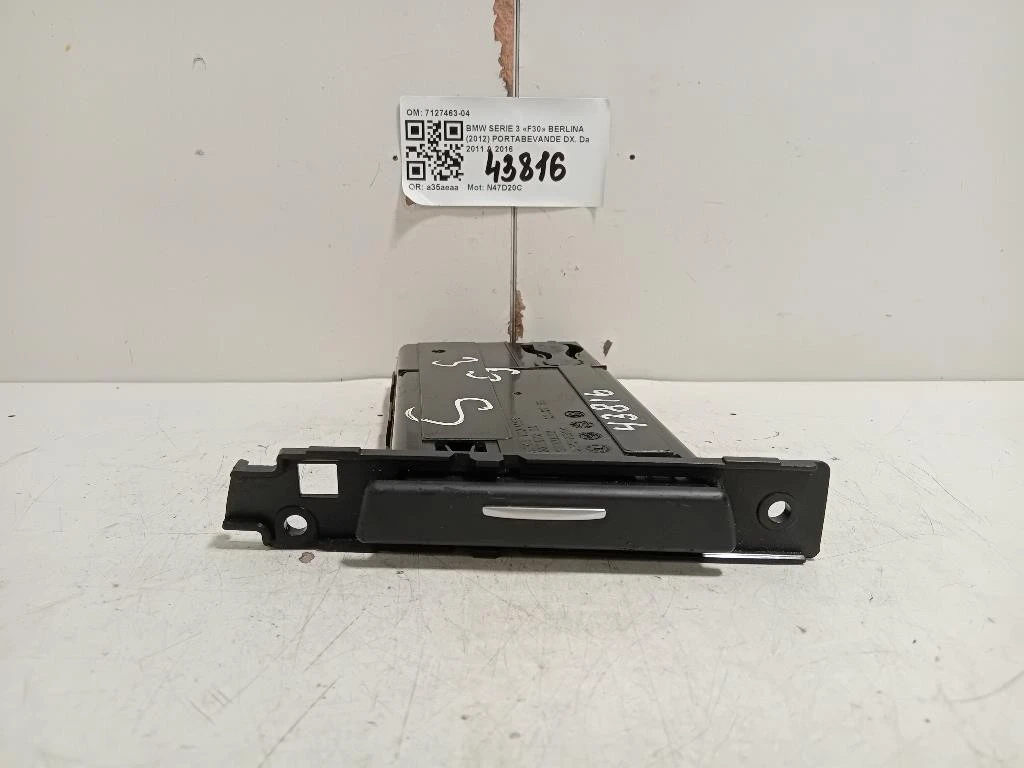Portabevande DX 7127463-04 Bmw Serie 3 F30 Berlina 2012