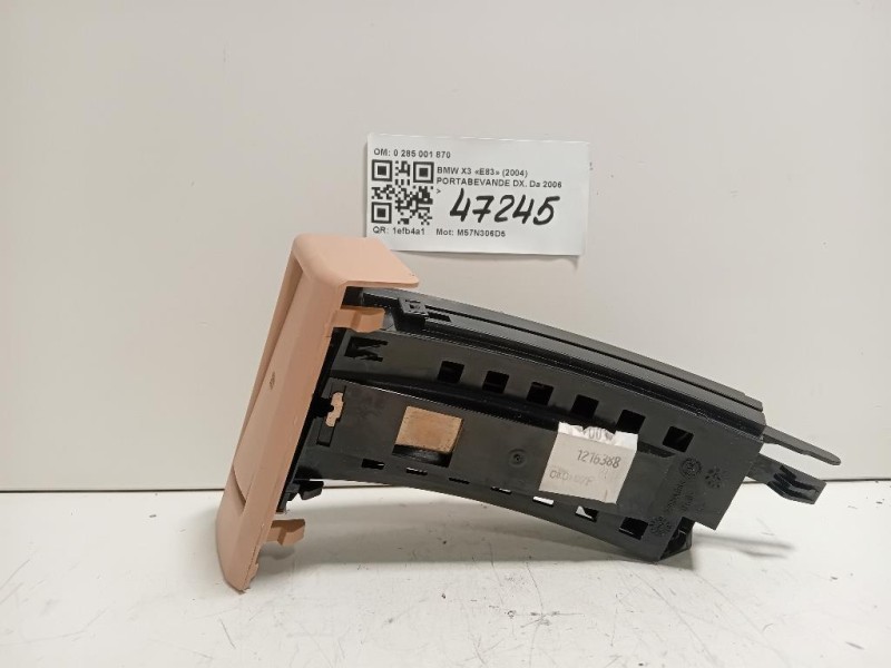 Portabevande DX 22167210 Bmw X3 E83 2004