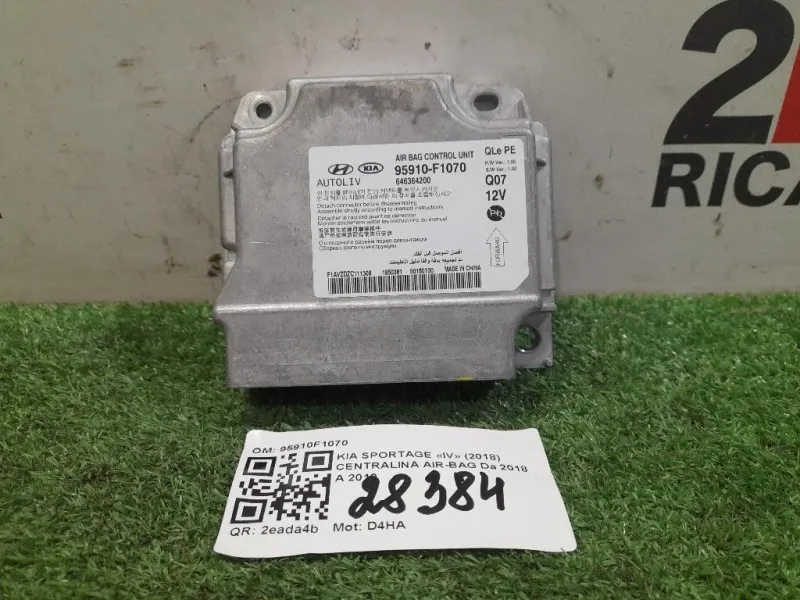 Centralina Air-bag 95910F1070 Kia Sportage IV 2018