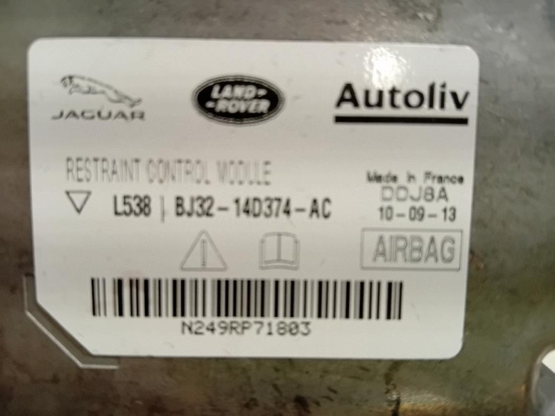 Centralina Air-bag BJ32-14D374-AC Land Rover Range Rover Evoque I 2011