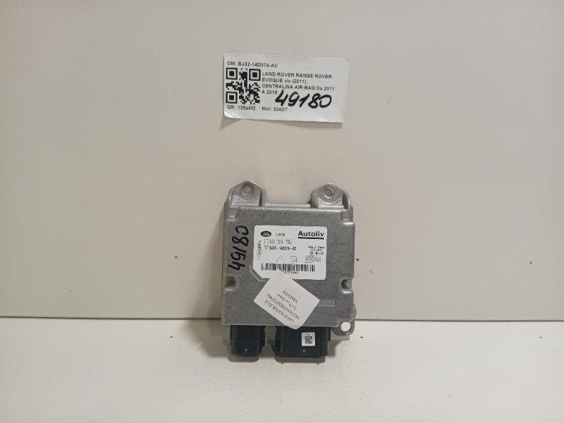 Centralina Air-bag BJ32-14D374-AC Land Rover Range Rover Evoque I 2011