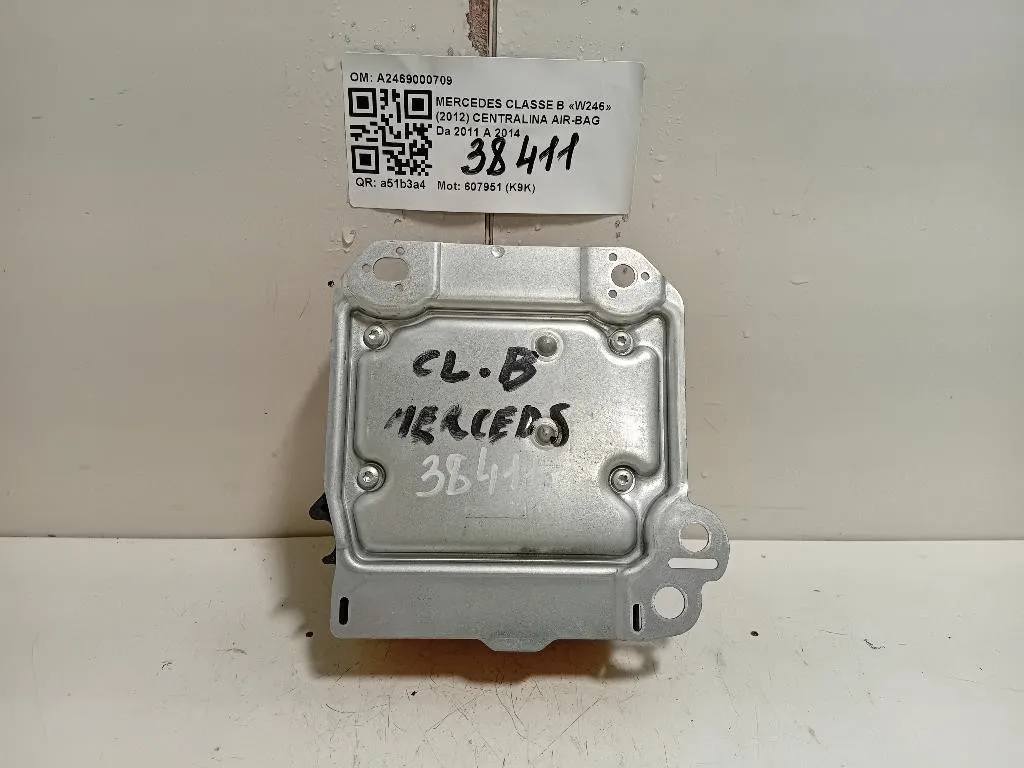 Centralina Air-bag A2469000709 Mercedes Classe B W246 2012