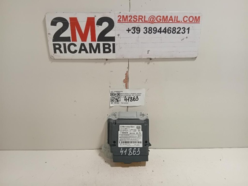 Centralina Air-bag A2469000709 Mercedes Classe B W246 2012