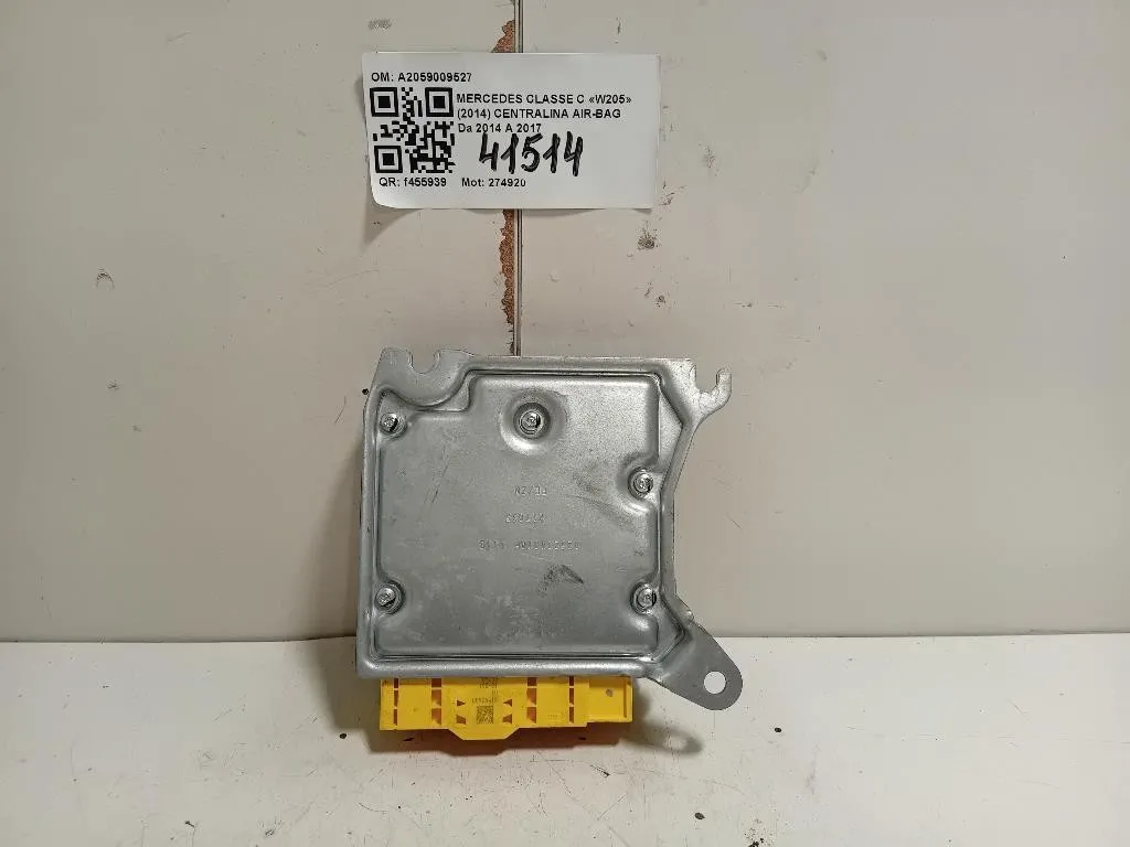 Centralina Air-bag A2059009527 Mercedes Classe C W205 2014