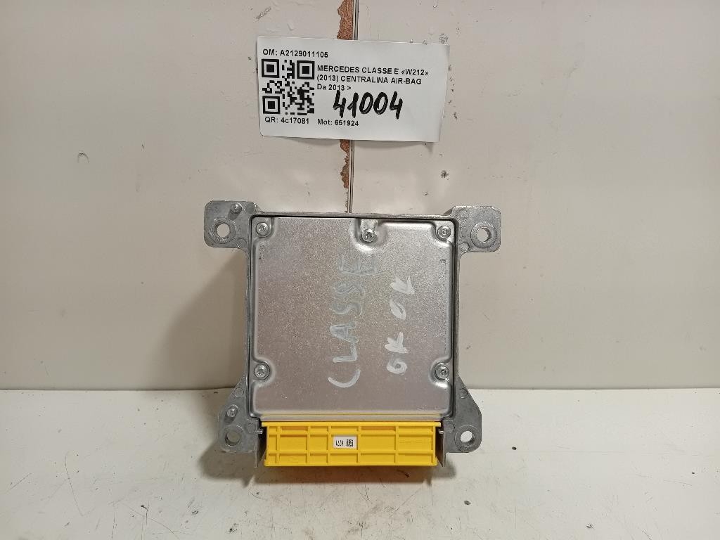 Centralina Air-bag A2129011105 Mercedes Classe E W212 2013