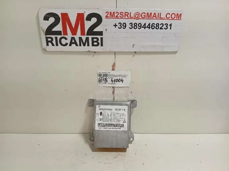 Centralina Air-bag A2129011105 Mercedes Classe E W212 2013