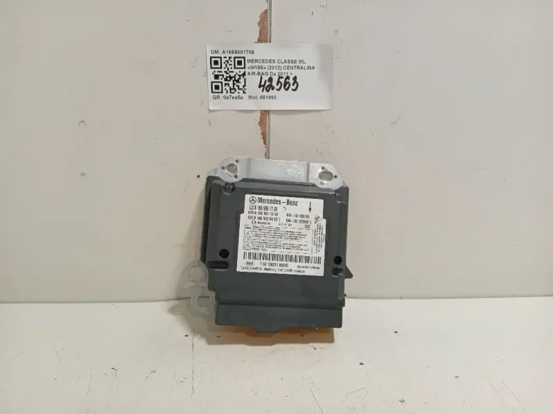 Centralina Air-bag A1669001709 Mercedes Classe ML W166 2012