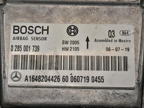 Centralina Air-bag A1648204426 Mercedes Classe R W251 2006