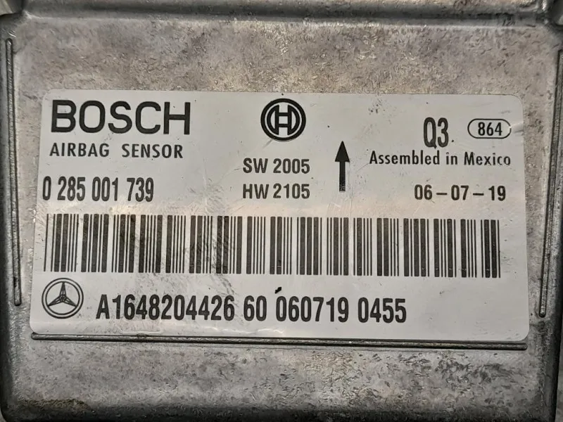 Centralina Air-bag A1648204426 Mercedes Classe R W251 2006