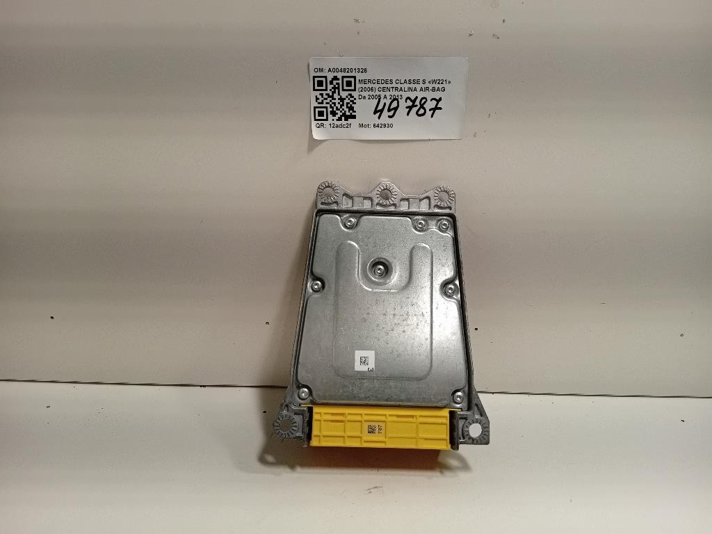 Centralina Air-bag A0048201326 Mercedes Classe S W221 2006