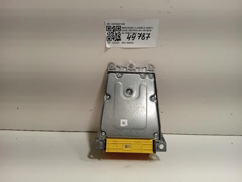 Centralina Air-bag A0048201326 Mercedes Classe S W221 2006