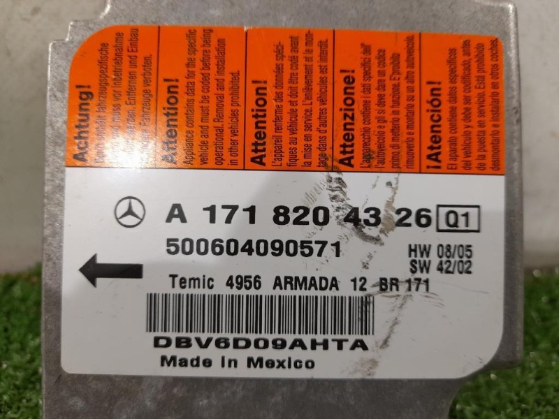 Centralina Air-bag A1718204326 Mercedes Classe SLK R171 2004