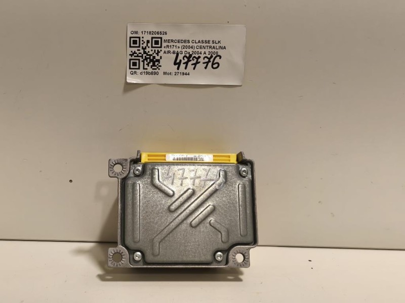 Centralina Air-bag 1718206526 Mercedes Classe SLK R171 2004