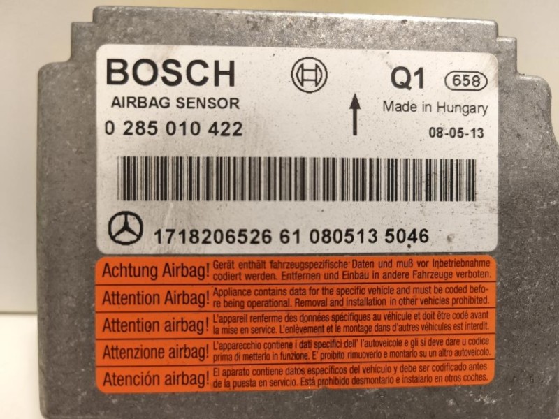 Centralina Air-bag 1718206526 Mercedes Classe SLK R171 2004