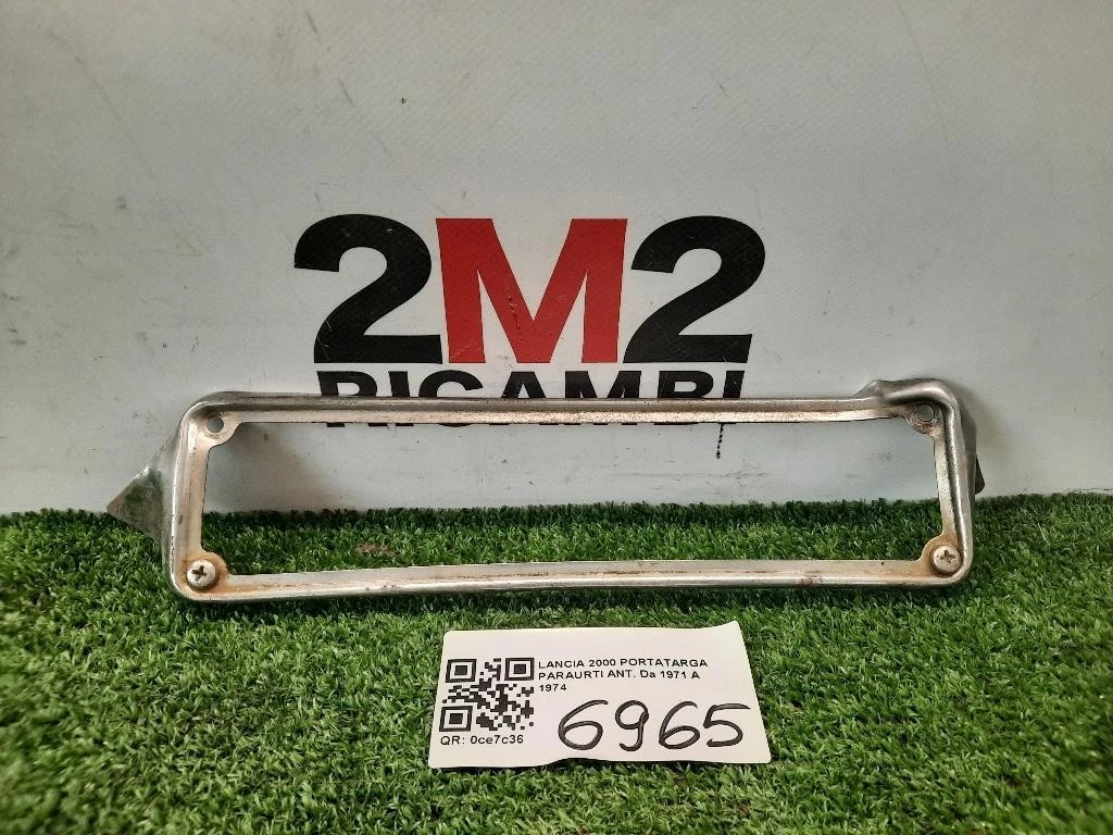 Portatarga Paraurti ANT Lancia 2000