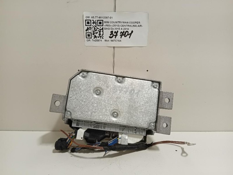 Centralina Air-bag 6577-9812297-01 Mini Countryman Cooper R60 2010