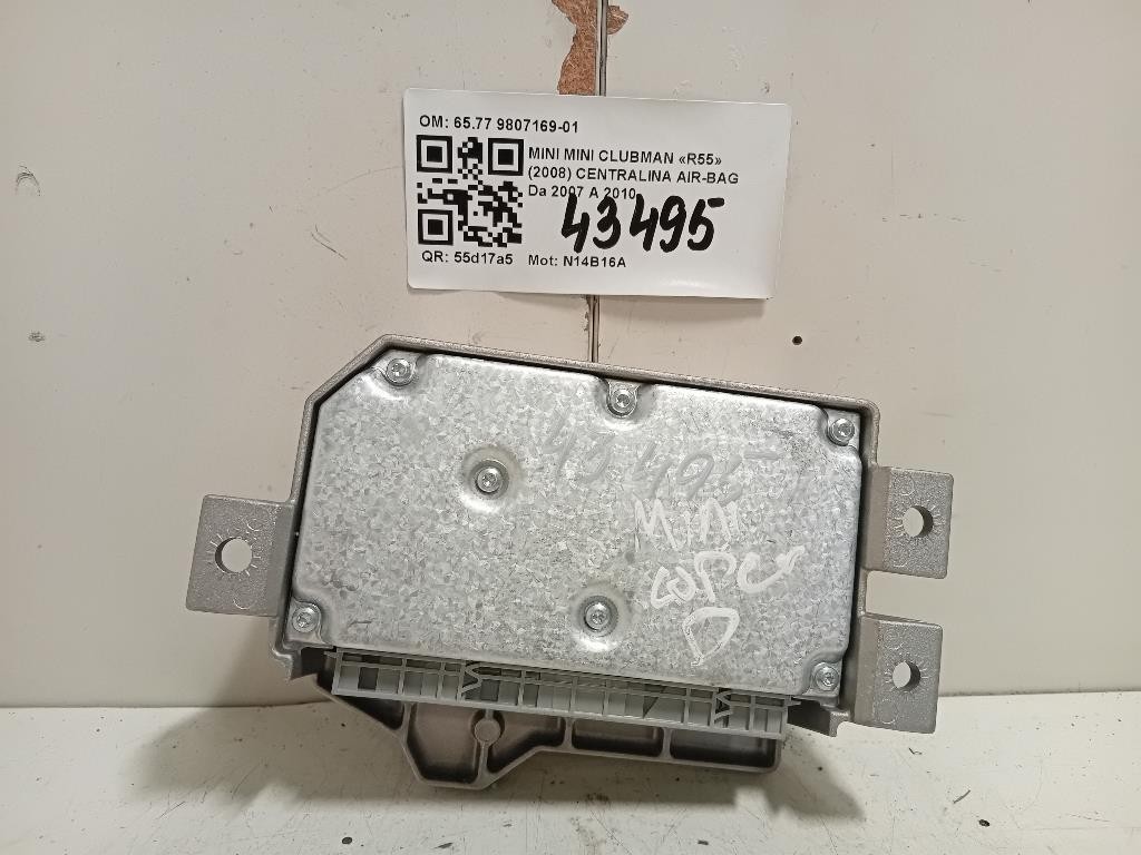 Centralina Air-bag 6577 9807169-01 Mini MINI Clubman R55 2008
