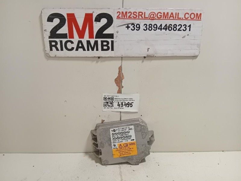 Centralina Air-bag 6577 9807169-01 Mini MINI Clubman R55 2008