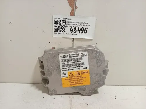 Centralina Air-bag 6577 9807169-01 Mini MINI Clubman R55 2008
