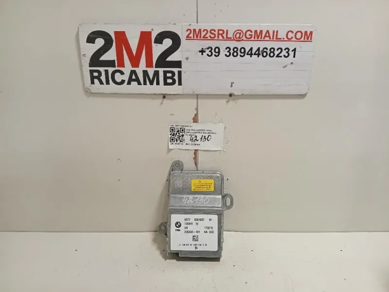 Centralina Air-bag 6577 9381837 01 Mini MINI Cooper R56 2007