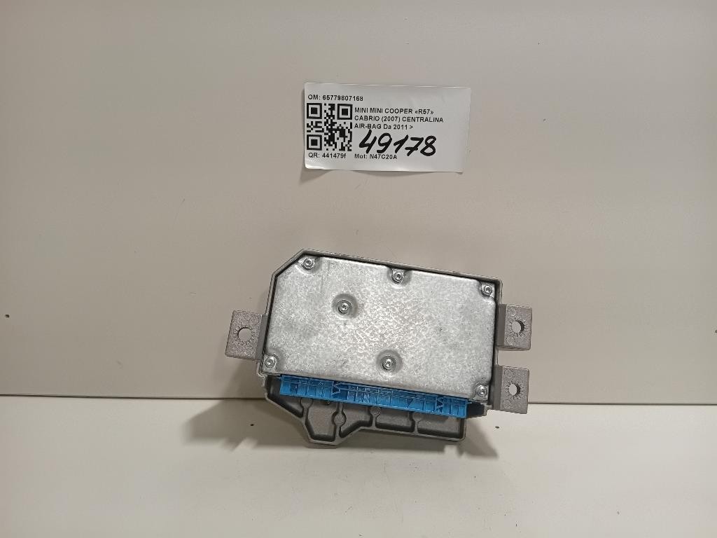 Centralina Air-bag 65779807168 Mini MINI Cooper R57 Cabrio 2007