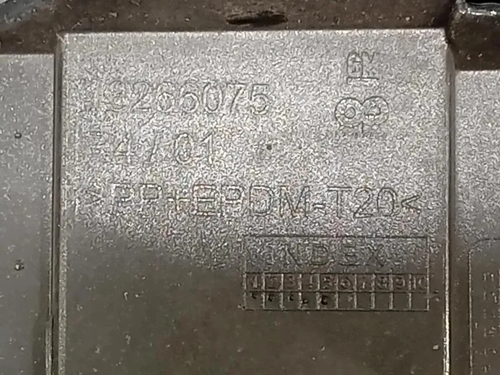 Paraurti POST 13266075 Opel Astra J GTC 2010