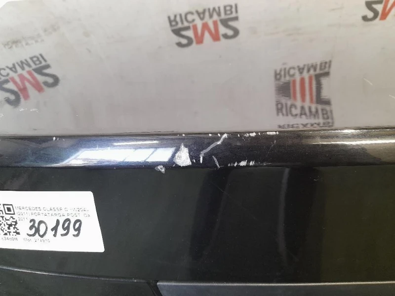 Portatarga POST Mercedes Classe C W204 2011