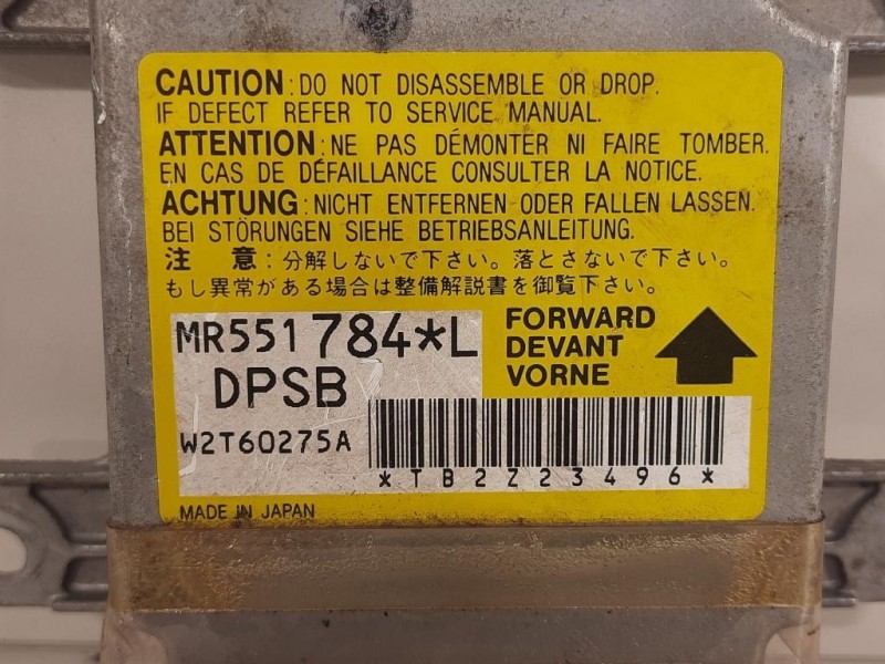 Centralina Air-bag W2T60275A Mitsubishi Pajero III 2000