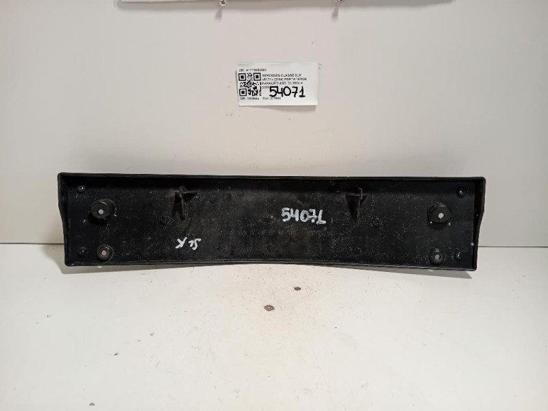 Portatarga POST A1718850081 Mercedes Classe SLK R171 2004