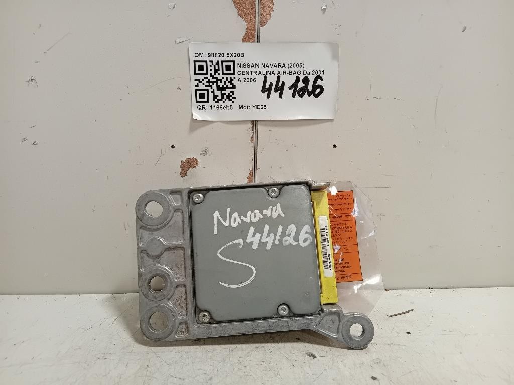 Centralina Air-bag 98820 5X20B Nissan Navara 2005