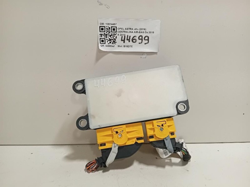 Centralina Air-bag 13514457 Opel Astra K 2016