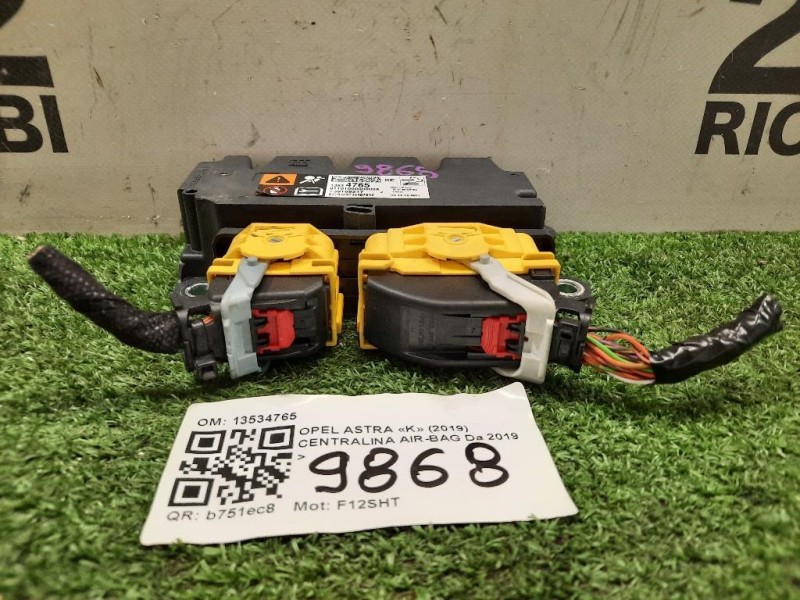 Centralina Air-bag 13534765 Opel Astra K 2019
