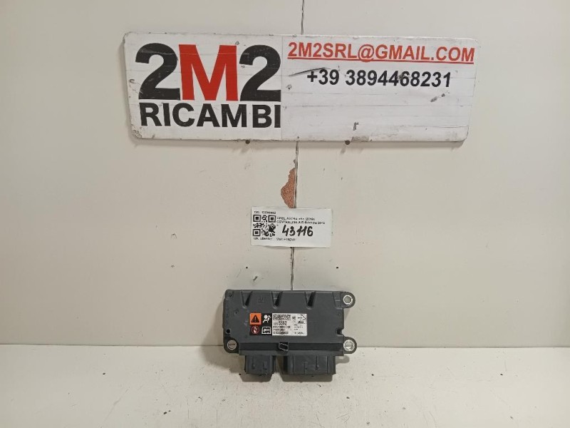 Centralina Air-bag 13595562 Opel Astra K 2019