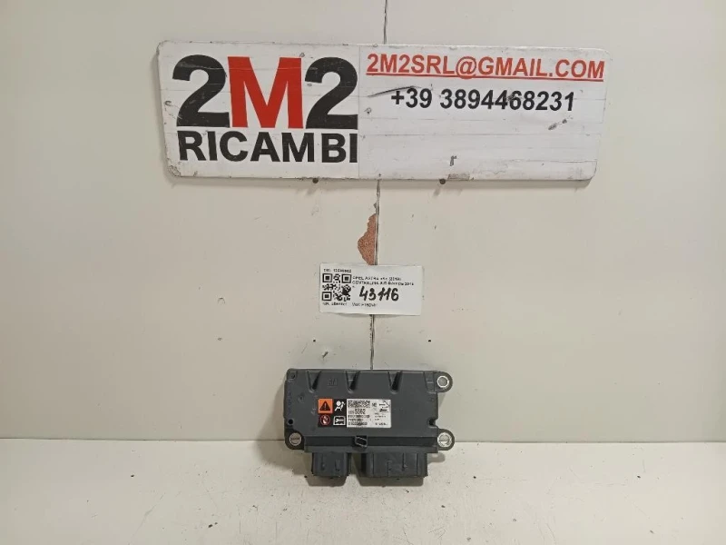 Centralina Air-bag 13595562 Opel Astra K 2019