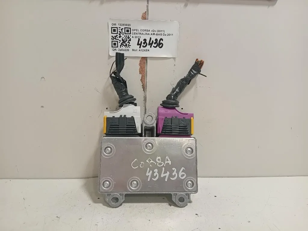 Centralina Air-bag 13283820 Opel Corsa D 2011
