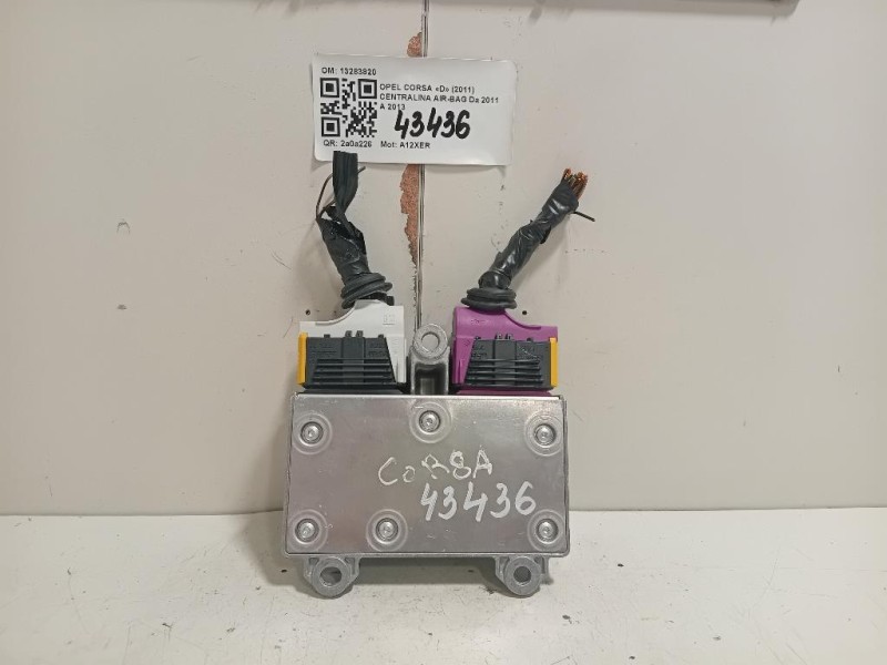 Centralina Air-bag 13283820 Opel Corsa D 2011
