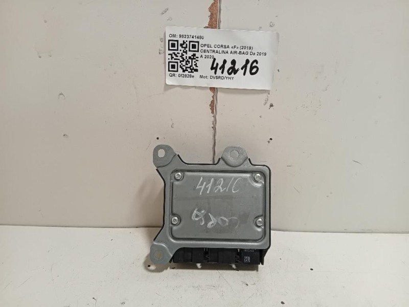 Centralina Air-bag 9823741480 Opel Corsa F 2019
