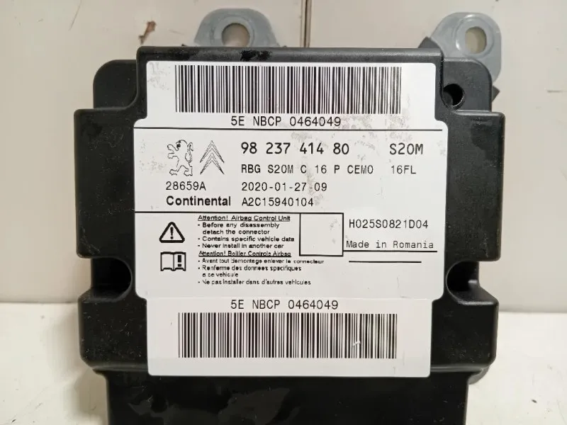 Centralina Air-bag 9823741480 Opel Corsa F 2019