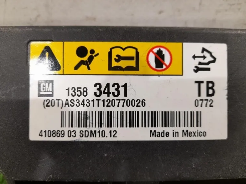 Centralina Air-bag 13583431 Opel Insignia A 2009