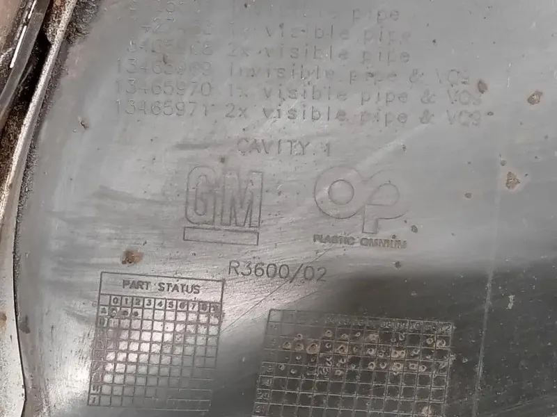 Paraurti POST 39161693 Opel Astra K 2016