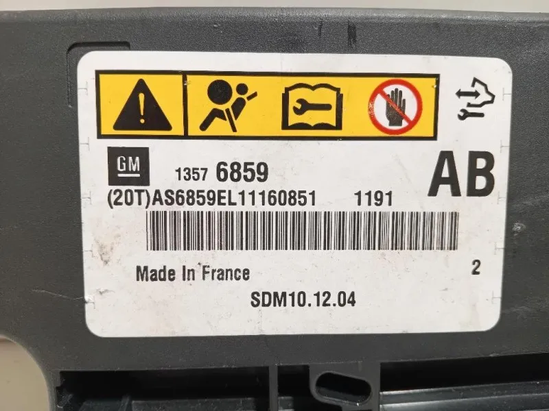 Centralina Air-bag 13576859 Opel Meriva B 2010