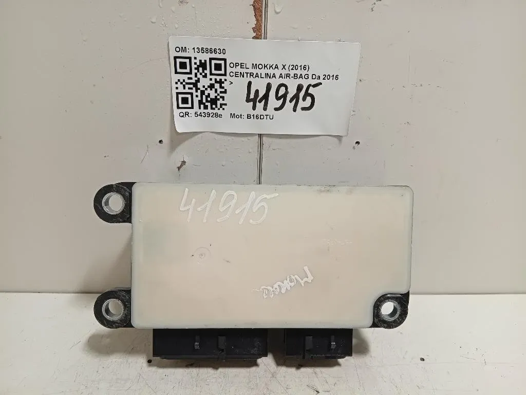 Centralina Air-bag 13586630 Opel Mokka X 2016