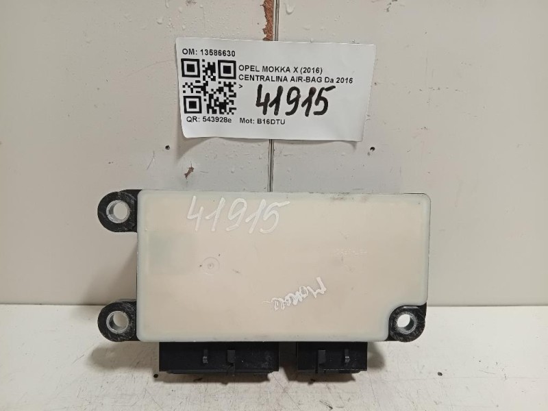Centralina Air-bag 13586630 Opel Mokka X 2016