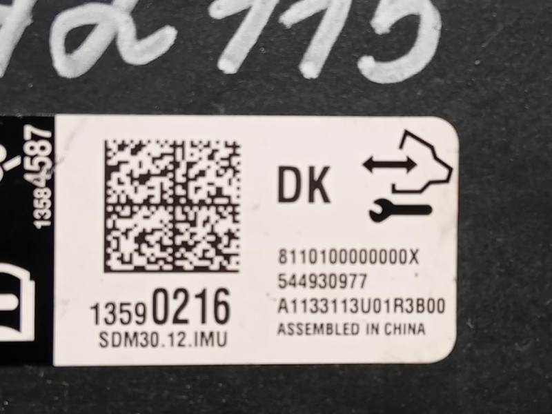 Centralina Air-bag 13586630 Opel Mokka X 2016